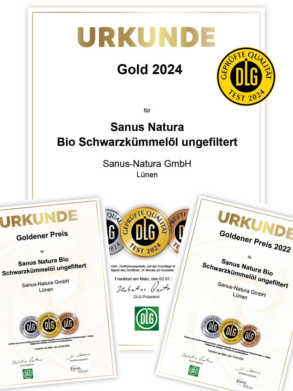 urkunde schwarzkuemmeloel